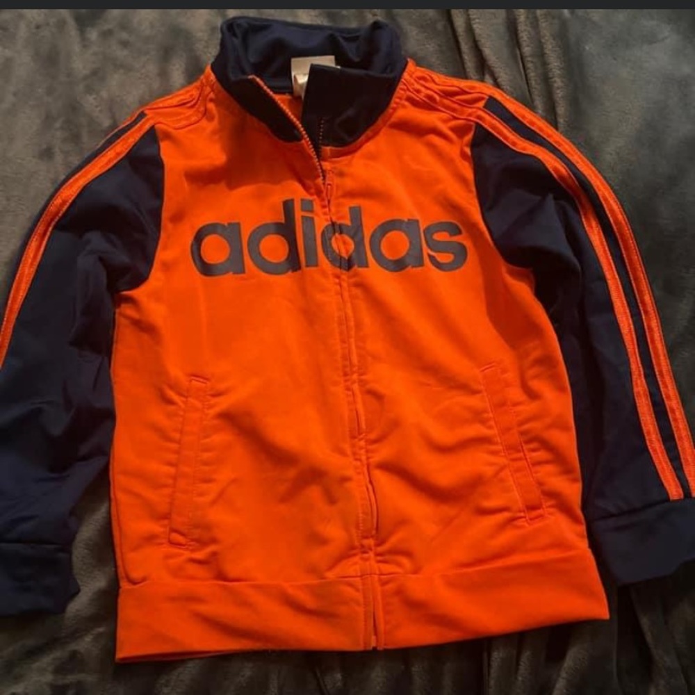 Boys size 5 Adidas zip up